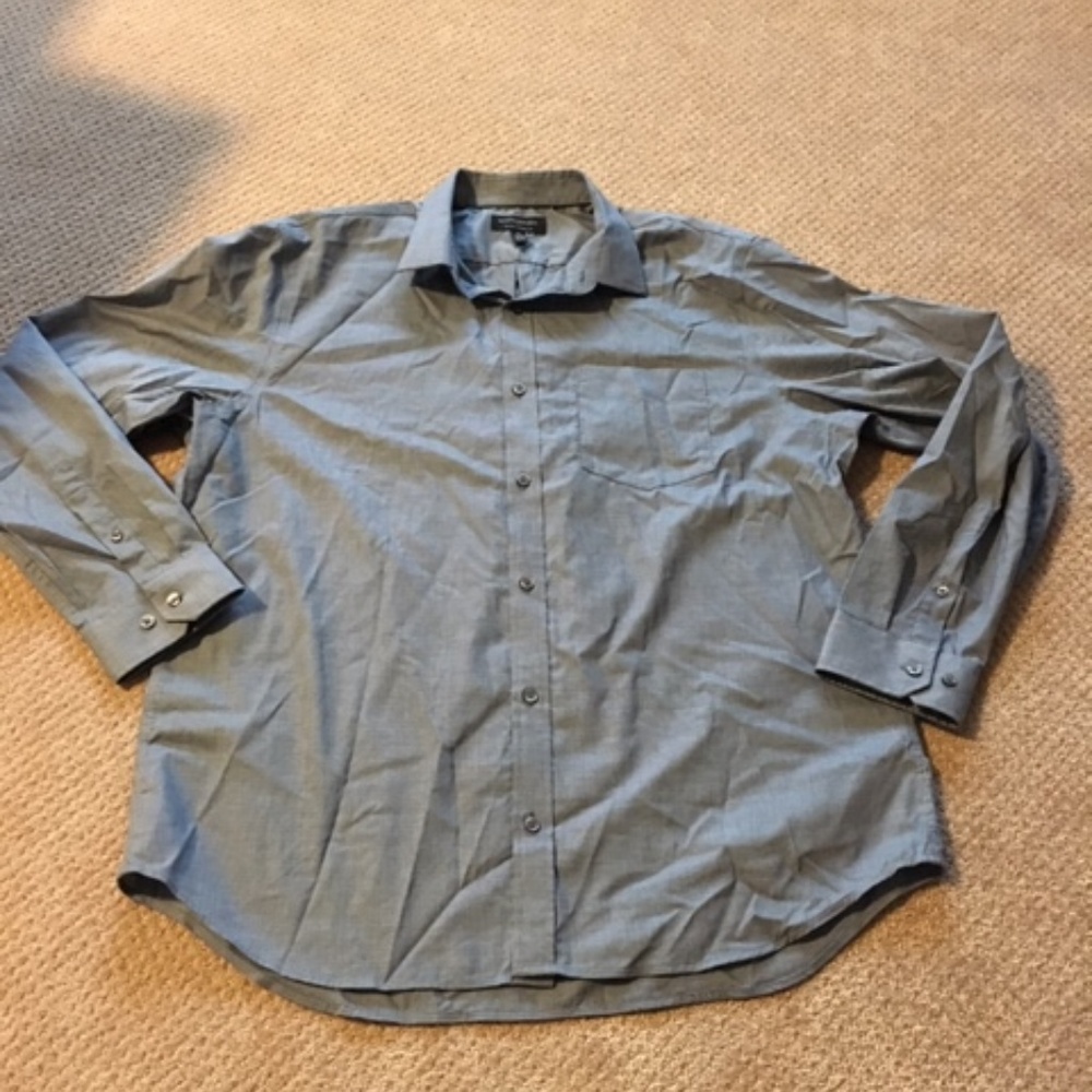 Banana Republic Mens Classic-Fit Non-Iron Shirt